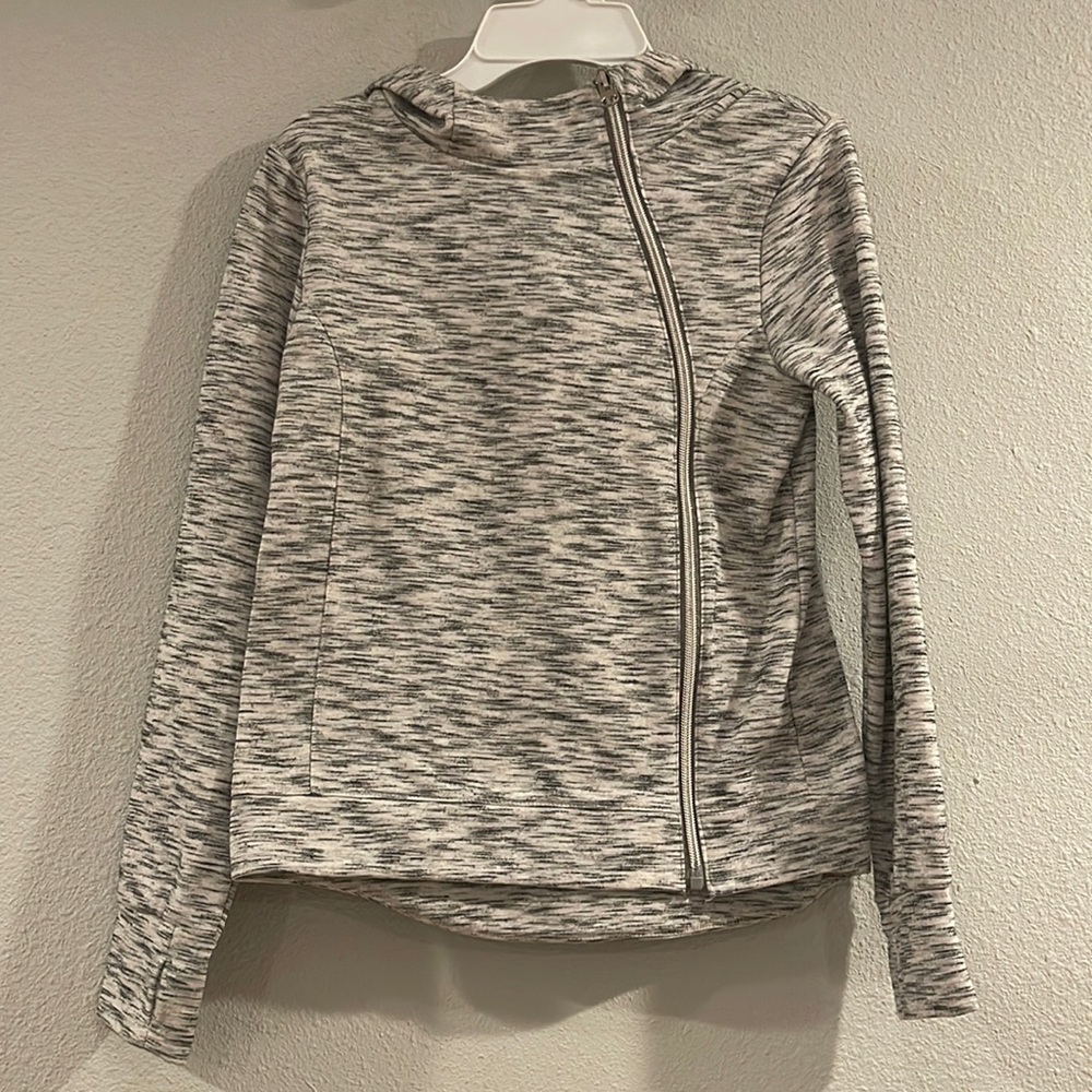 C9 by Champion asymmetrical full zip fleece hoodie, M (7/8)